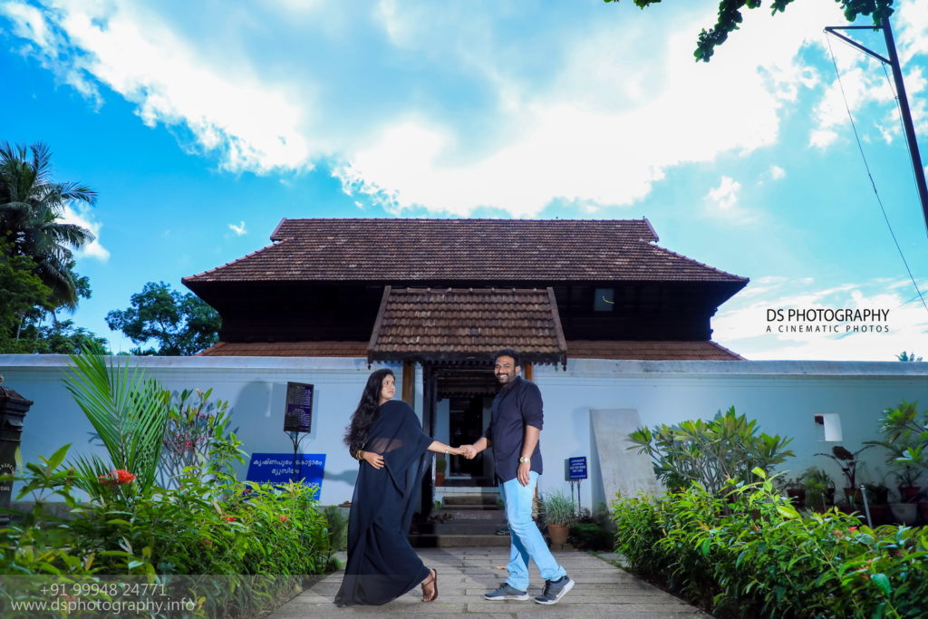 Post Wedding Outdoor Photography at Krishnapuram Palace Alleppey